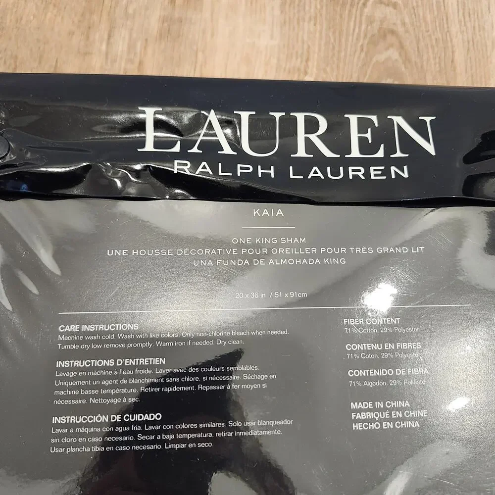 Ralph Lauren Kaia Matelassé Sham, King 20